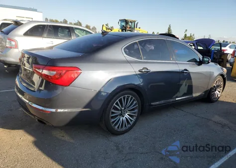 2014 Kia Cadenza Premium from USA, damaged, VIN KNALN4D75E5122258